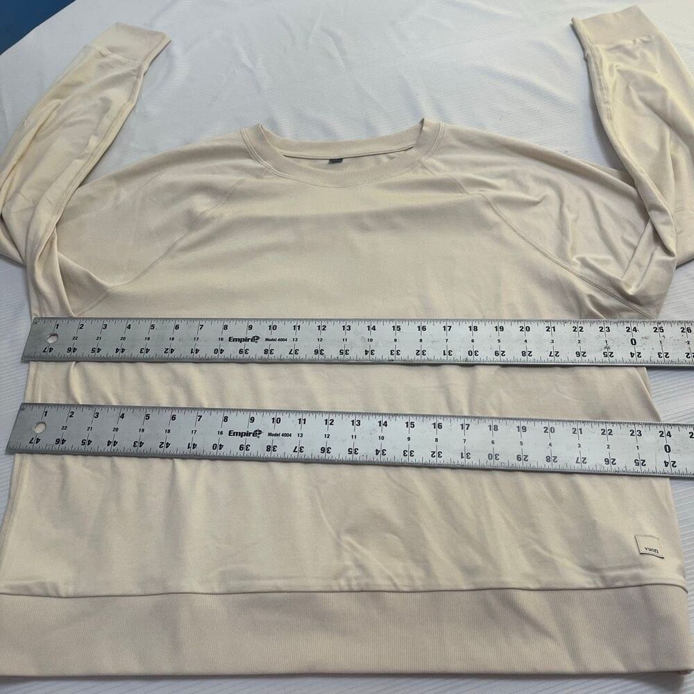 Vuori Cream Long Sleeve Tee - Picture 3 of 8